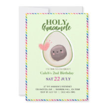 Heliga Guacamole Fiesta Avocado Kiwaii Birthday