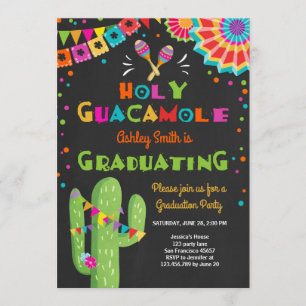 Heliga Guacamole Fiesta Studenten bjudande in till Inbjudningar