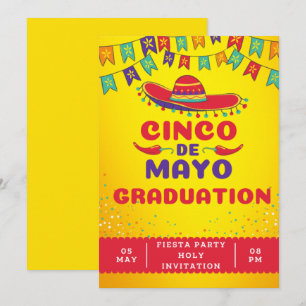 Heliga Guacamole Fiesta Studentfest Inbjudningar
