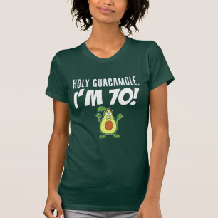 Heliga Guacamole I är 70 Tecknader Avocado (PÅ MÖR Tee Shirt
