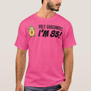 Heliga Guacamole I är 85 Tecknader Avocado Veggie T Shirt