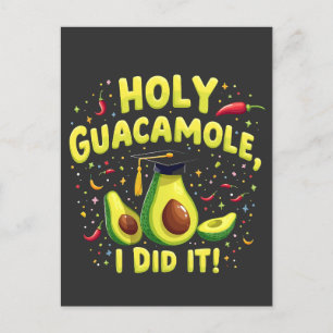 Heliga Guacamole I gjorde det Studenten Cinco De M Vykort