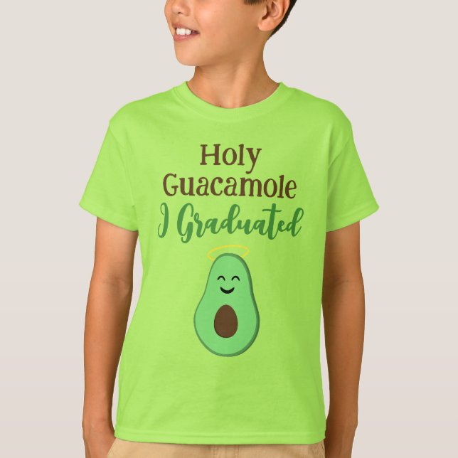 Heliga Guacamole I graderade söt avocado T Shirt (Framsida)