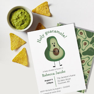 Heliga Guacamole! Inbjudan till babyvisningsprogra