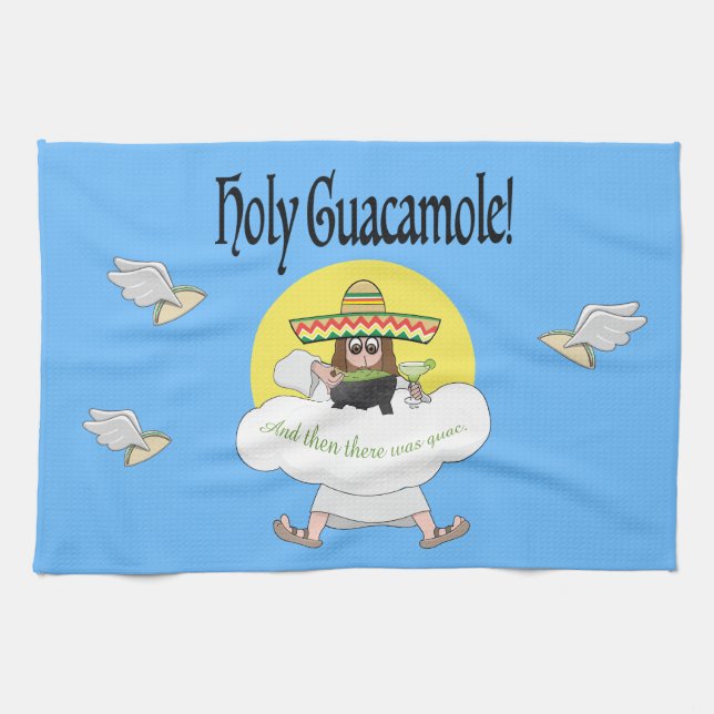 Heliga Guacamole Kitchen Towel Kökshandduk (Horisontell)
