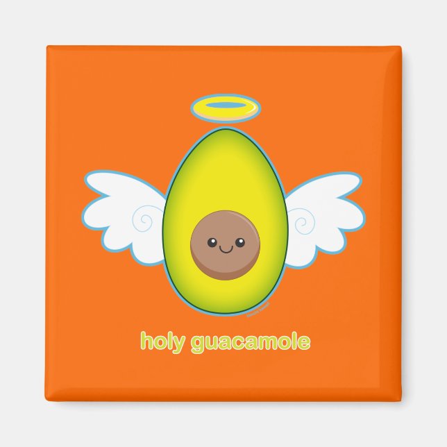Heliga Guacamole! Magnet (Framsidan)