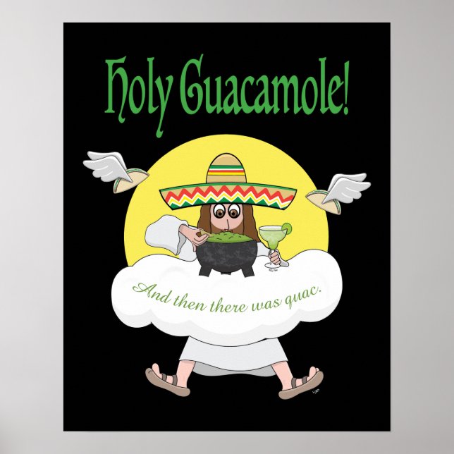 Heliga Guacamole Poster (Framsidan)