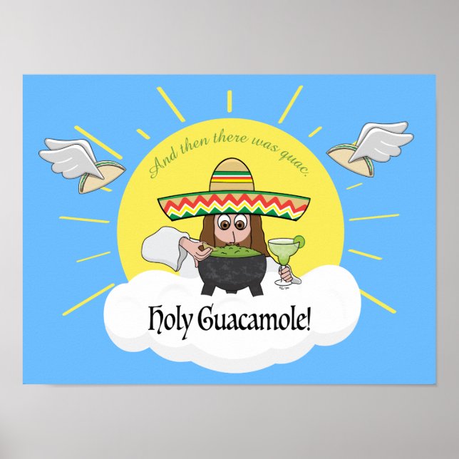 Heliga Guacamole Poster (Framsidan)