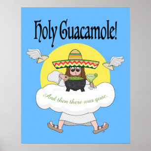 Heliga Guacamole Poster