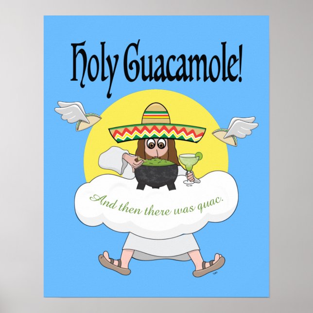 Heliga Guacamole Poster (Framsidan)