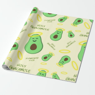 Heliga Guacamole söt avocado Presentpapper