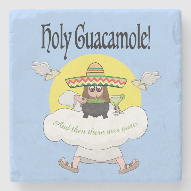 Heliga Guacamole Stone Underlägg (Framsidan)