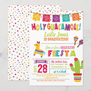 Heliga Guacamole Studenten inbjudan - Pinata - WH