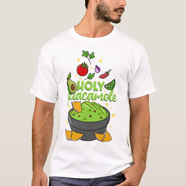 Heliga Guacamole T Shirt (Framsida)
