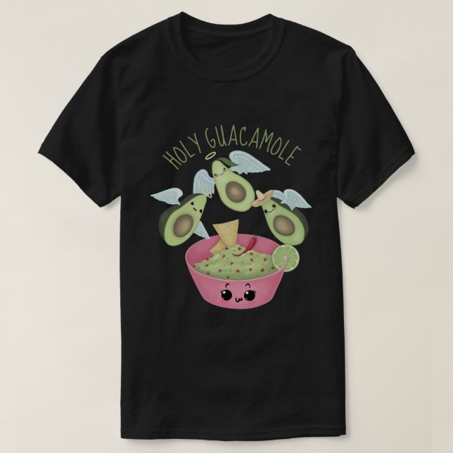 Heliga Guacamole T Shirt (Design framsida)