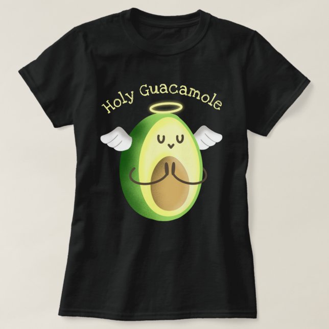 Heliga Guacamole T Shirt (Design framsida)