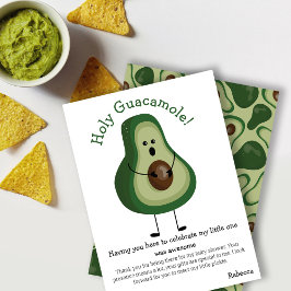 Heliga Guacamole! Tack Kort