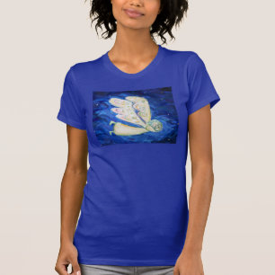 Heliga Guardian Baby Angel Art Painting T-shirt