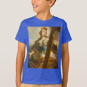 Heliga Helena med det sanna korset Sakral konst T Shirt