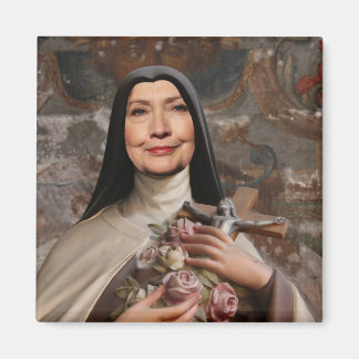 Heliga Hillary till president Magnet