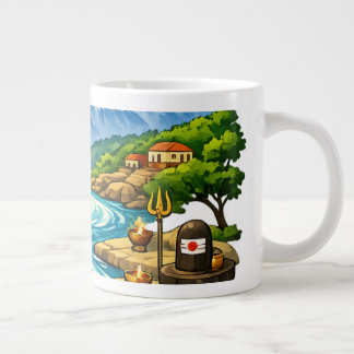 Heliga Himalaya, eviga Ganga Jumbo Mugg