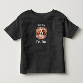 Heliga Hund, jag är en! | Hund Girl 1st Birthday S T Shirt