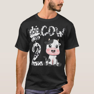 Heliga Im 2 födelsedag 2 år gamla Boskap B T Shirt