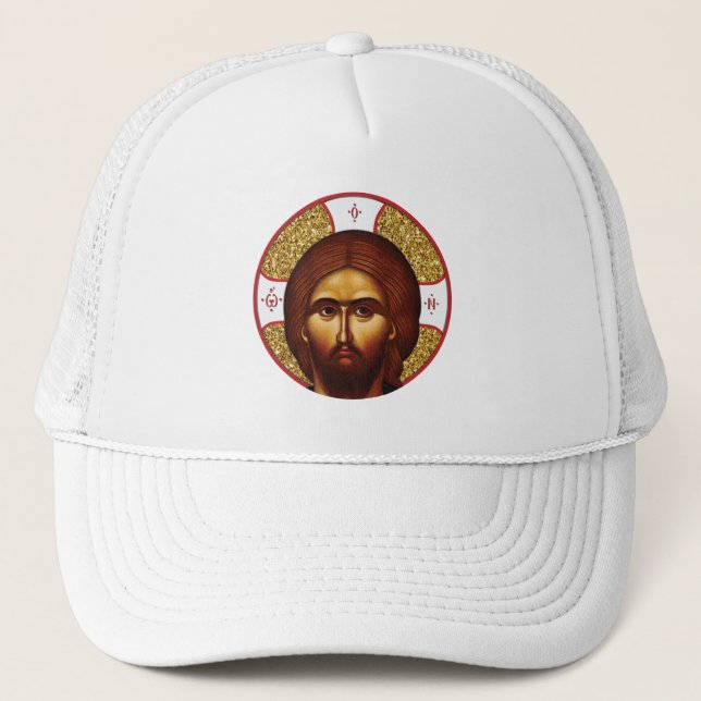 Heliga jesus Kristus ortodoxa ikon Keps (Framsida)