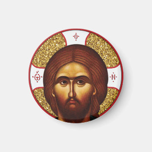 Heliga jesus Kristus ortodoxa ikon Magnet