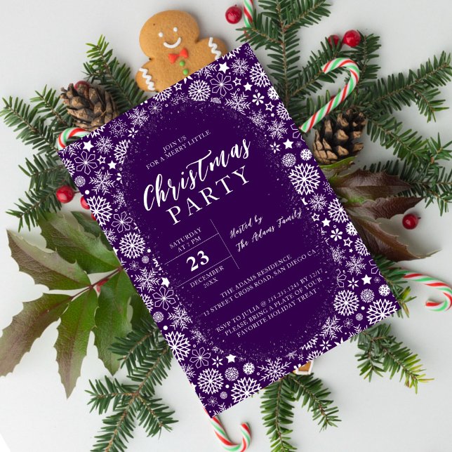 Heliga jul - nyår Shower Brunch Party Invit Inbjudningar (Skapare uppladdad)