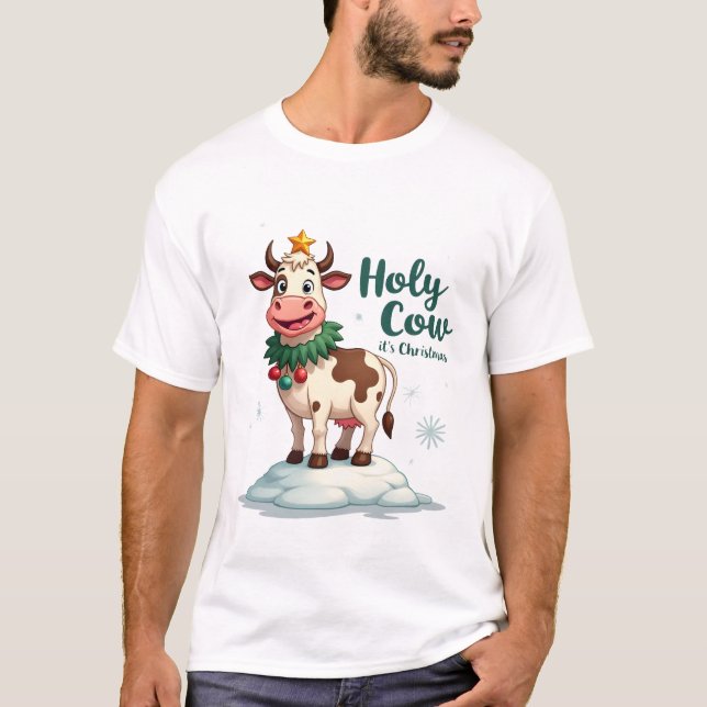 Heliga ko det är jul jag jul ko t-shirt (2) (Framsida)