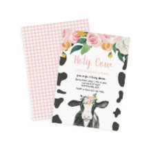 Heliga ko Rosa blommig Baby Shower