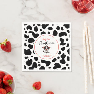 heliga ko tack för att du kom pappersservett