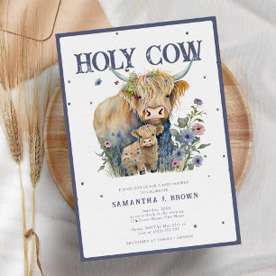 Heliga Koklippsskuva för Elegant av höglandskö för Inbjudningar