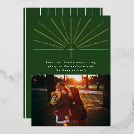 Heliga Kor Grönt - julfotoport