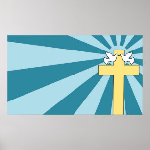 Heliga Kor och duvor Poster