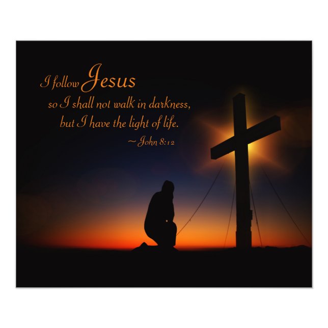 Heliga Kor vid solnedgång (personalisera) Fototryck (Framsidan)