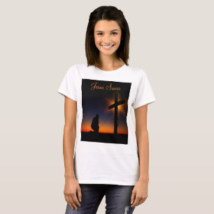 Heliga Korset vid solnedgång (personifiera) Tee Shirt