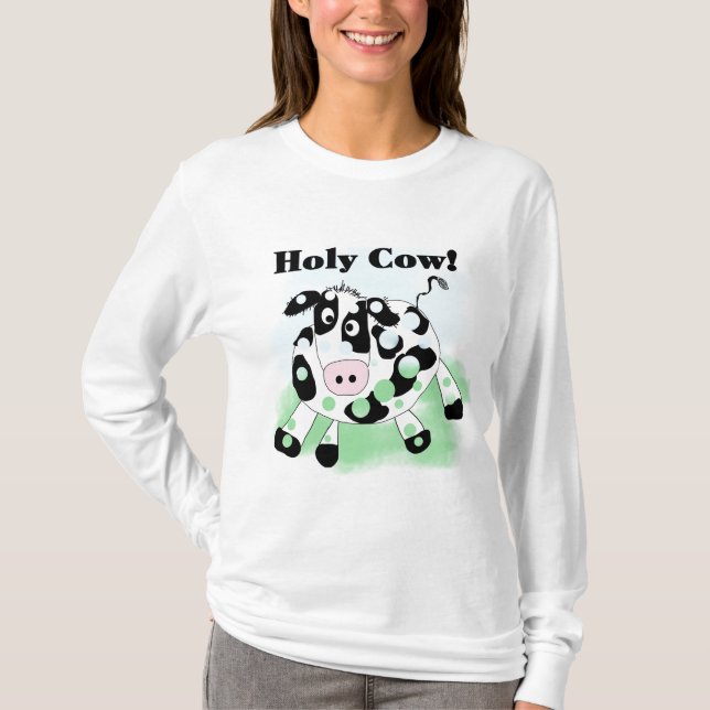 Heliga koTshirts och gåvor T-shirt (Framsida)