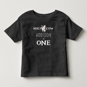 Heliga Kow 1:a födelsedag: husdjur T Shirt