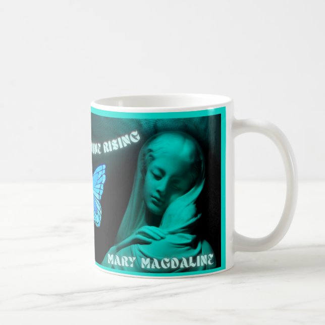 Heliga Kvinnliga Uppstigande Magdala Klassisk Mugg (Höger)