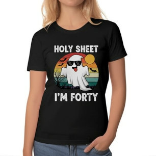 Heliga lakan jag är fyrtio Rolig 40-årsdag T Shirt