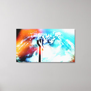 Heliga Land Kor II Wrapped Canvas
