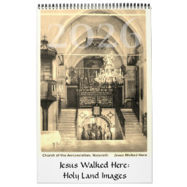 Heliga Landets Bibel Kristna Platser Kyrkofamilj Kalender