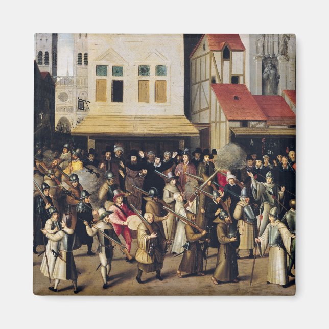 Heliga Leagets uppträdande 1590 Magnet (Framsidan)