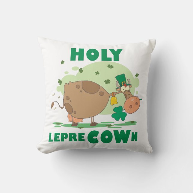HELIGA LepreKOn T-shirts och presenter Kudde (Framsida)