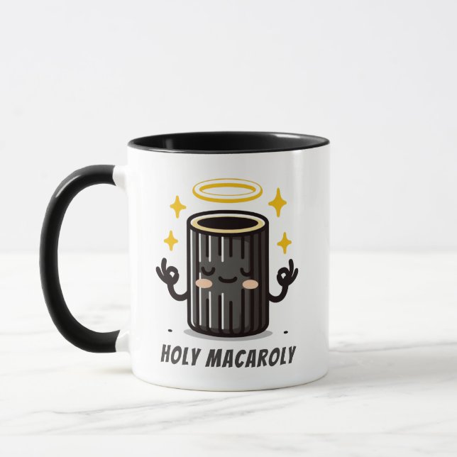 Heliga Macaroly Roliga Pastamugg – Söt Mediterande Mugg (Vänster)