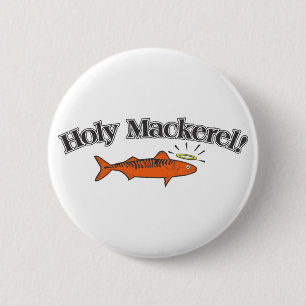 Heliga Mackerel Funny Fishing Knapp