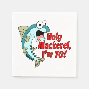 Heliga Mackerel I är 70 70 Party Napkins Pappersservett