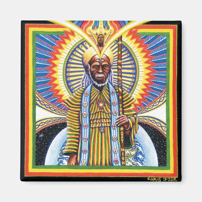 Heliga Man Magnet (Framsidan)